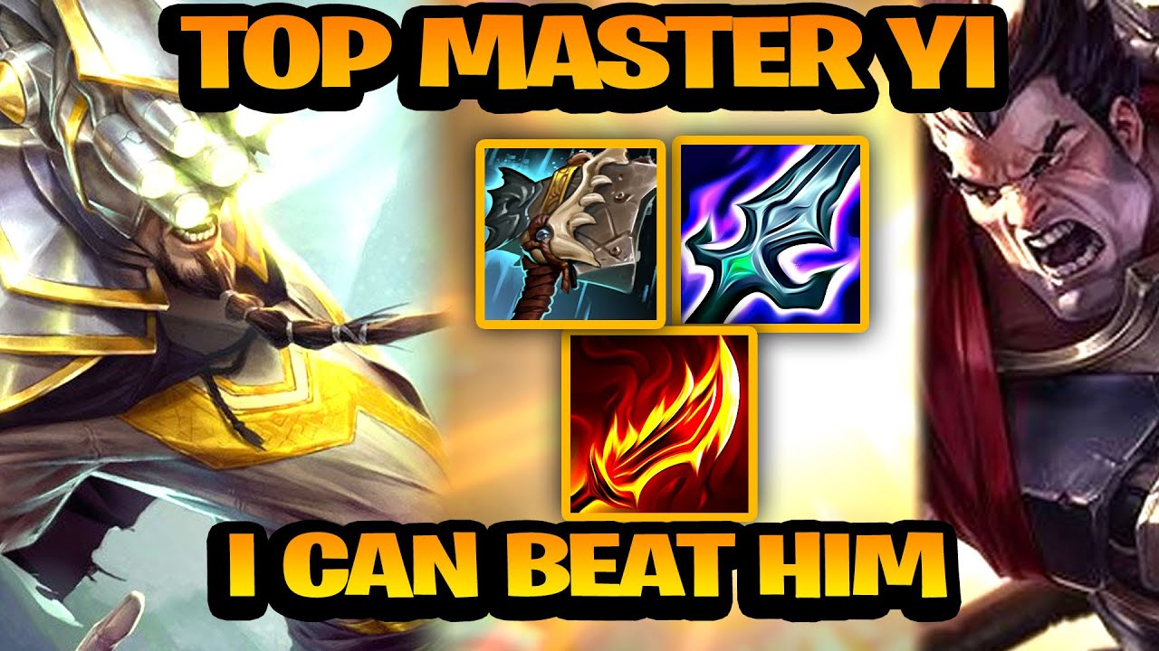 TOP MASTER YI'S HARDEST MATCHUP? OR EASIEST? DARIUS