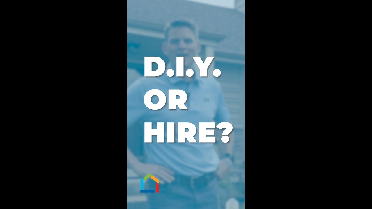 D.I.Y. Or Hire?