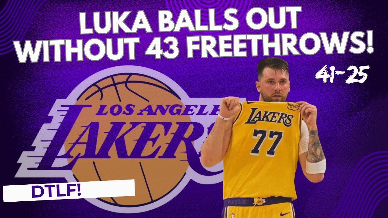 LUKA GOES CRAZY AND LAKERS BEAT BULLS!!