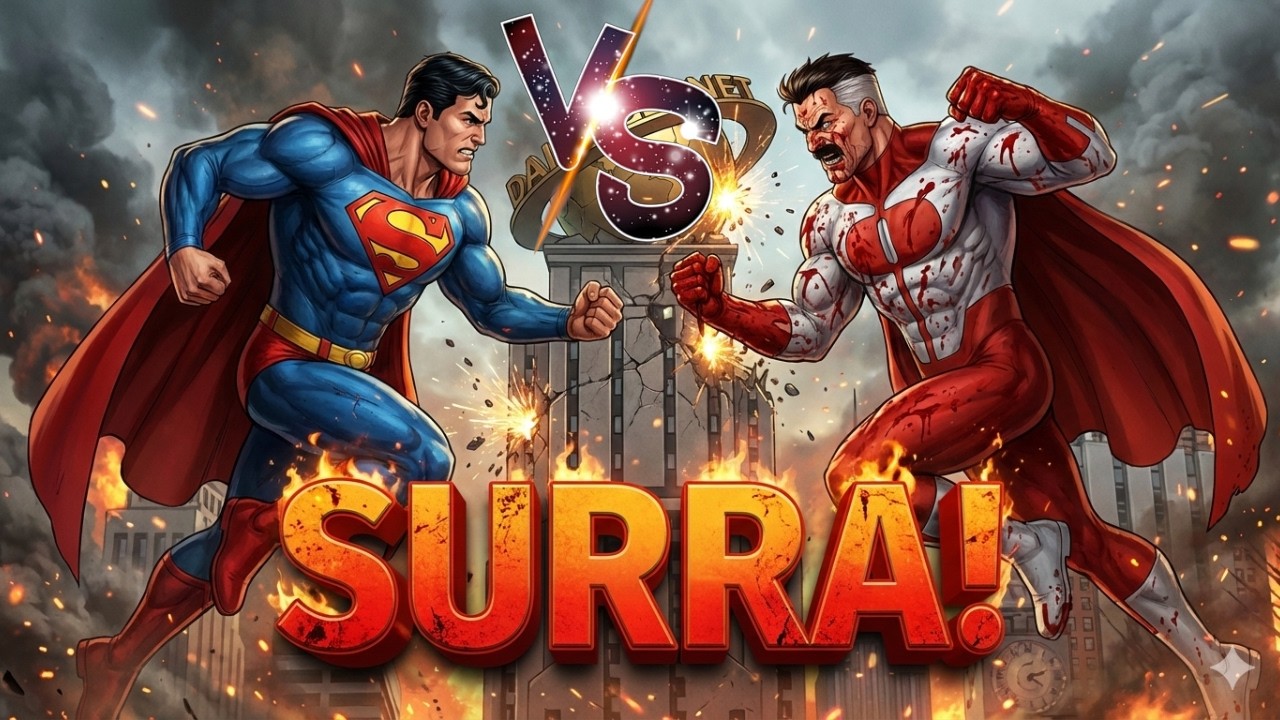 SUPERMAN vs OMNI-MAN: O resultado vai te surpreender! 💀