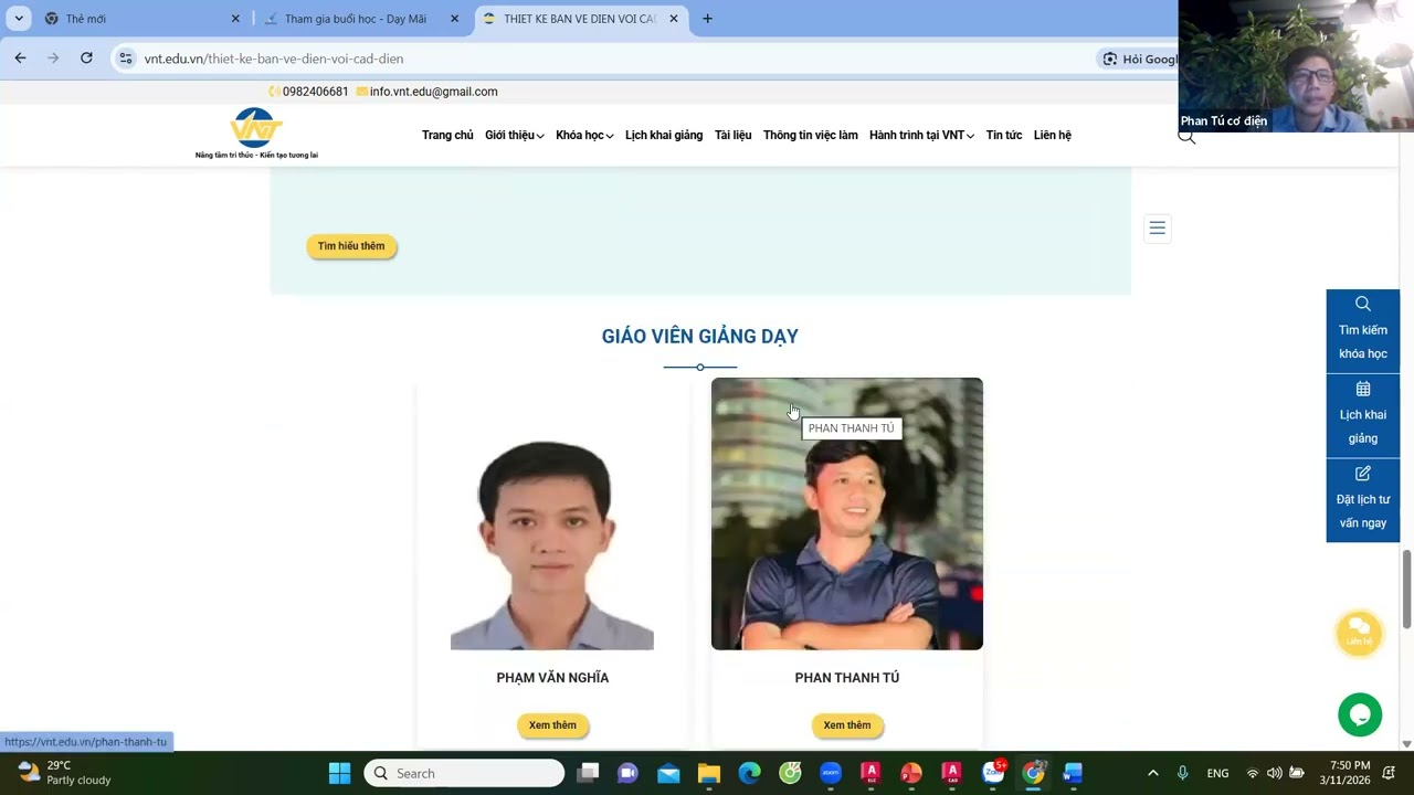 VNT TN TK BAN VE DIEN VOI CAD DIEN GV PHAN THANH TU KG110326 2