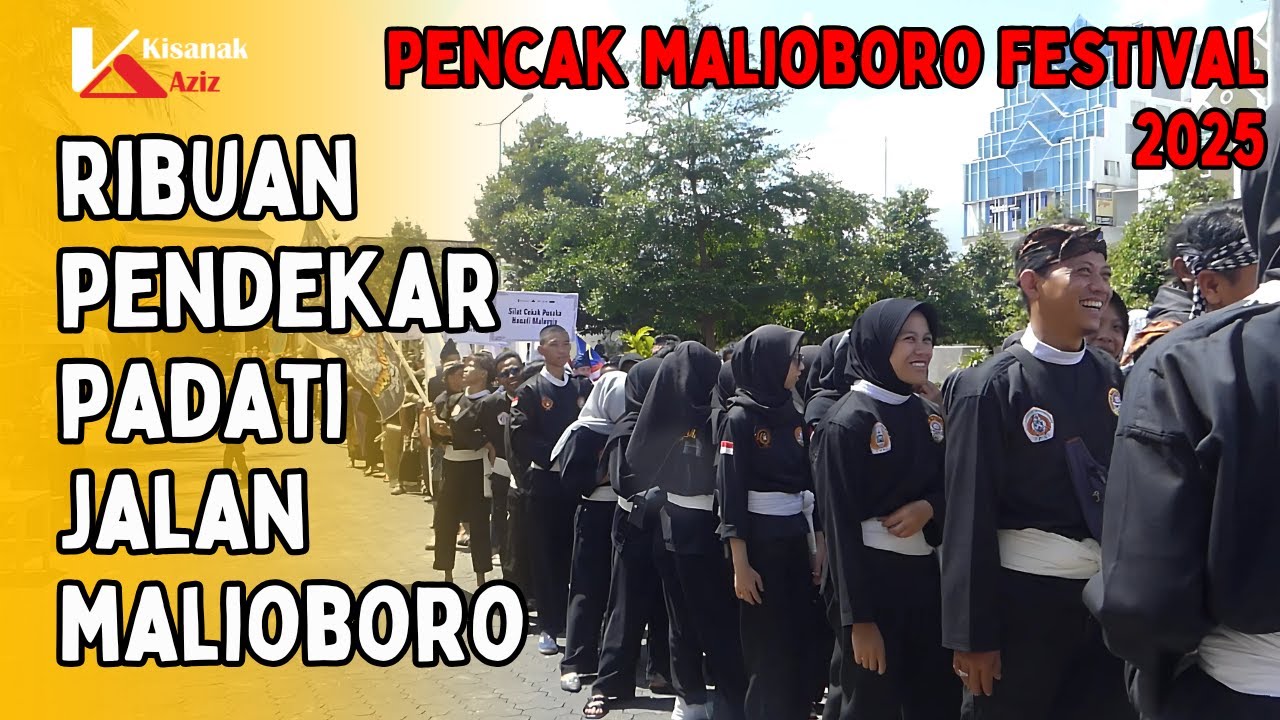 Pawai Ribuan Pendekar Sepanjang Malioboro PMF-8
