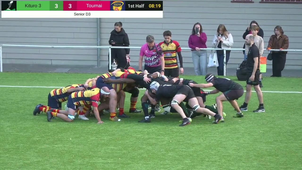 2025-10-12 // Kituro vs. Tournai D3 // 41-8