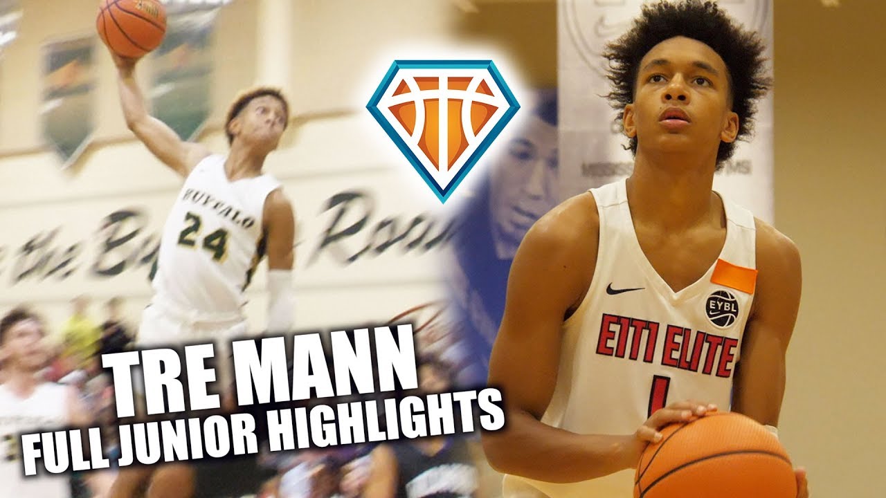 Tre Mann CAN PULL UP FROM ANYWHERE ON THE FLOOR!! | Full Junior Highlights