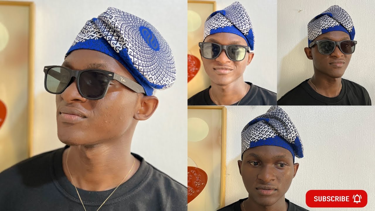 How to make FILA CAP with Ankara Fabric| Yoruba Native Cap Detailed Tutorial