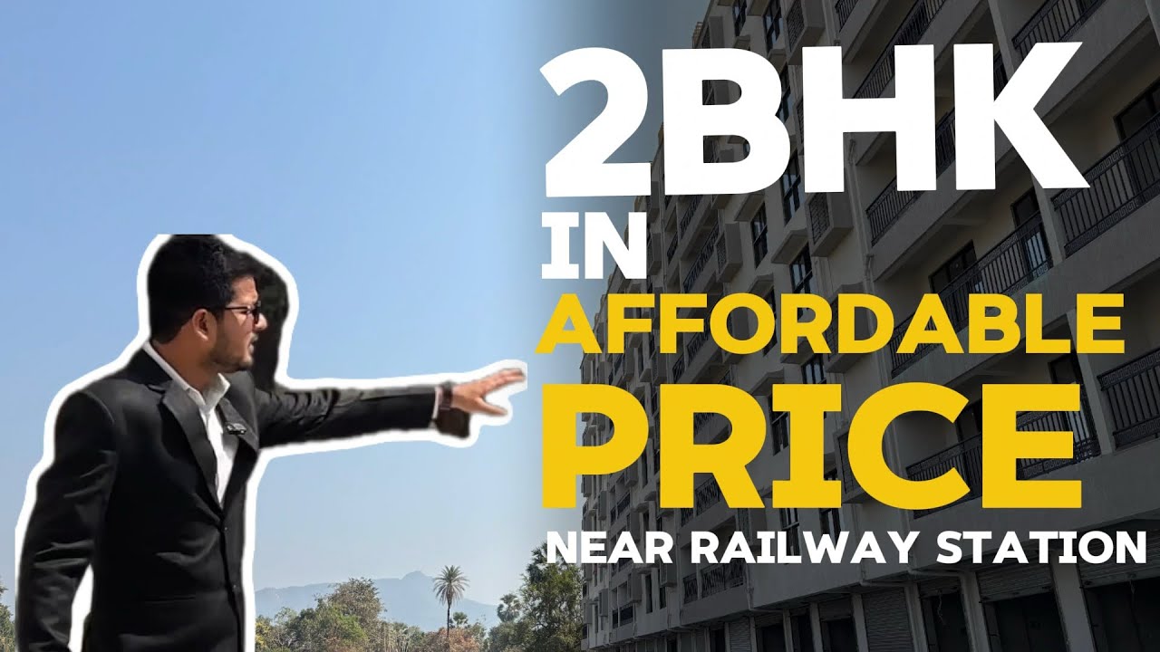 2 BHK Near Palghar Railway Station with Terrace Garden in Low budget #palghar #realestate #2bhk