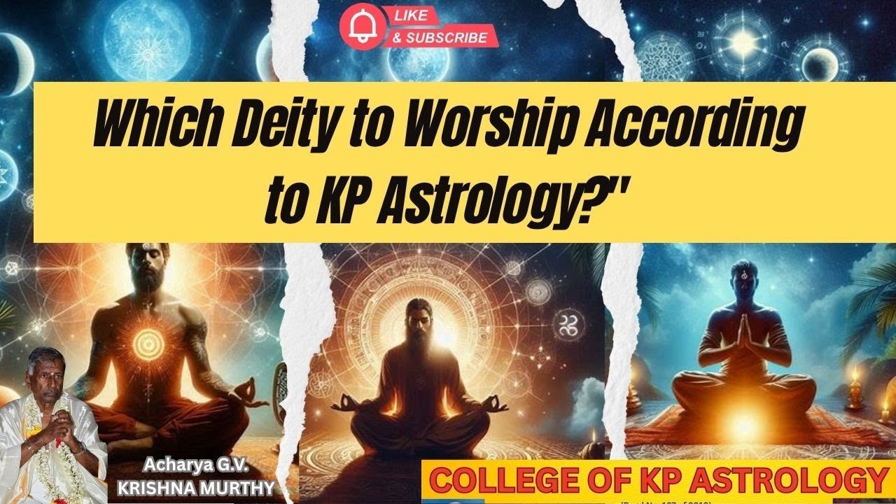 Which Deity to Worship According to KP Astrology @collegeofkpastrology
