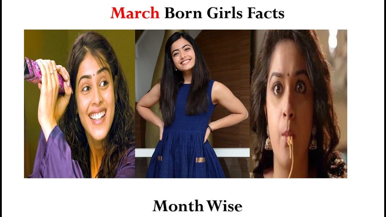 March Born Girls | Funny Facts |