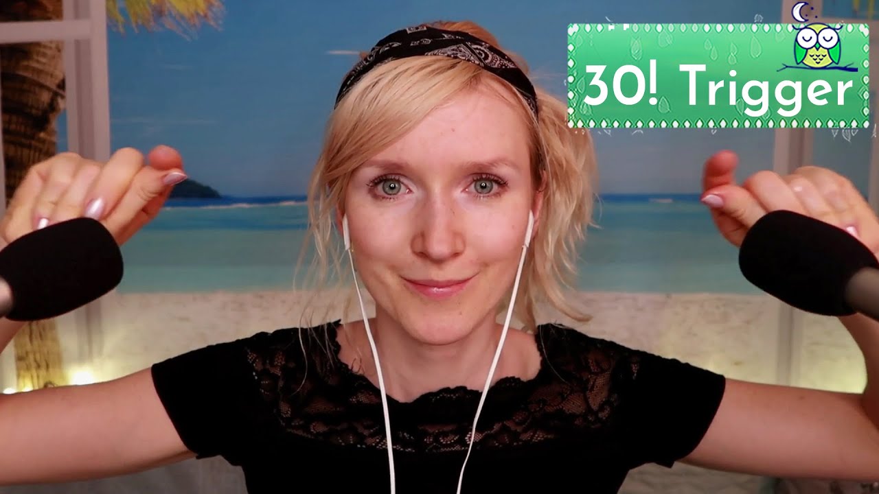 30 Trigger in 30 Minuten (ASMR geflüstert)