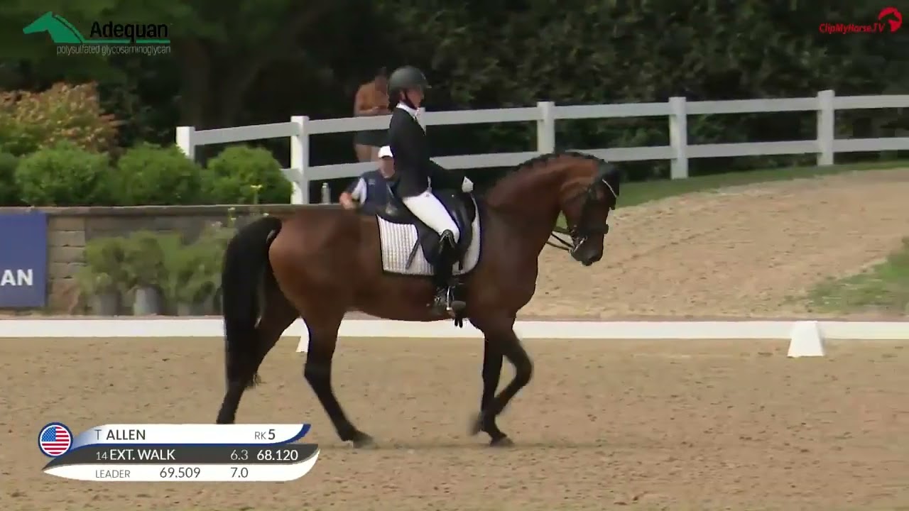 Taylor Allen & Fleur de Lis | FEI Junior Individual Test | U.S. Dressage Festival of Champions