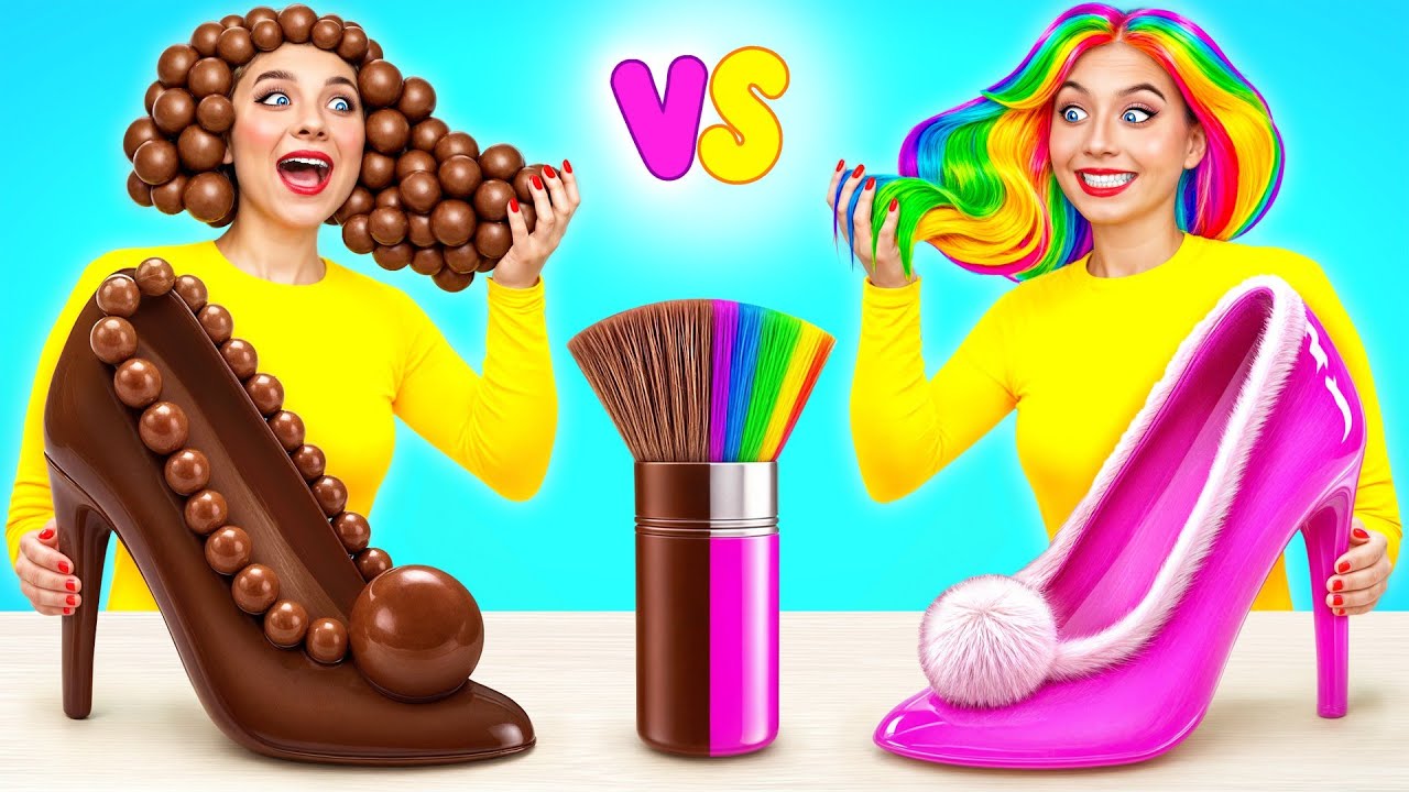 Съедобная Косметика Шоколадный Челлендж | Война Пранков c Choco DO