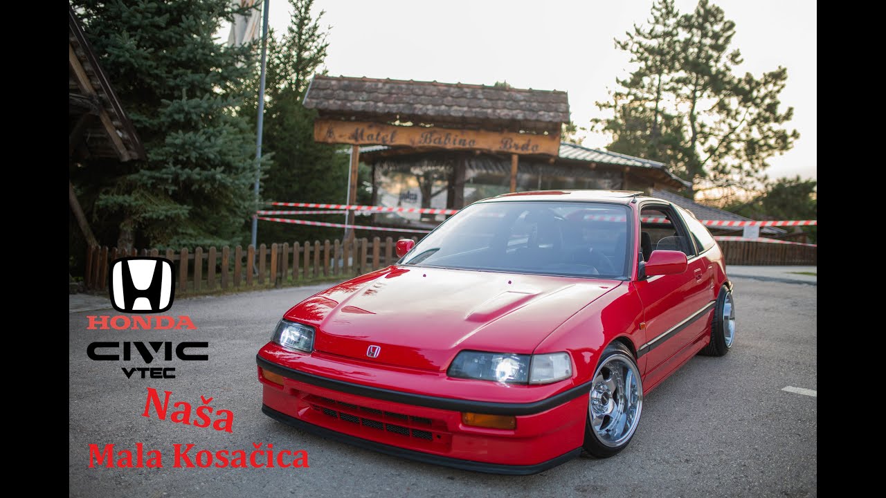Honda CRX 1.6 131KS Brutalna Mala Kosilica