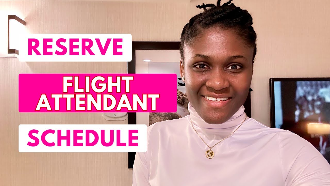 RESERVE Flight Attendant Schedule | Working 6 Days on Reserve with no BREAK! Flight Attendant Life