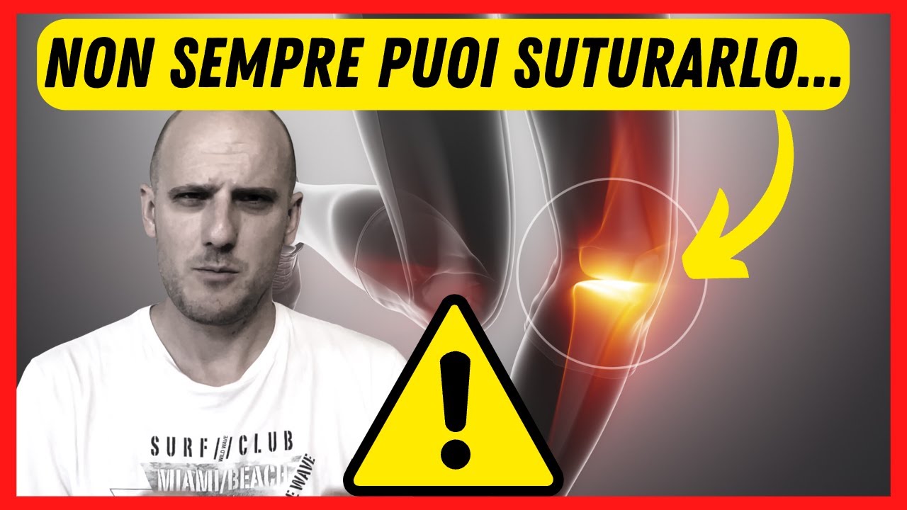 Lesione del MENISCO 🔴 Non tutte le ciabelle vengono col buco...