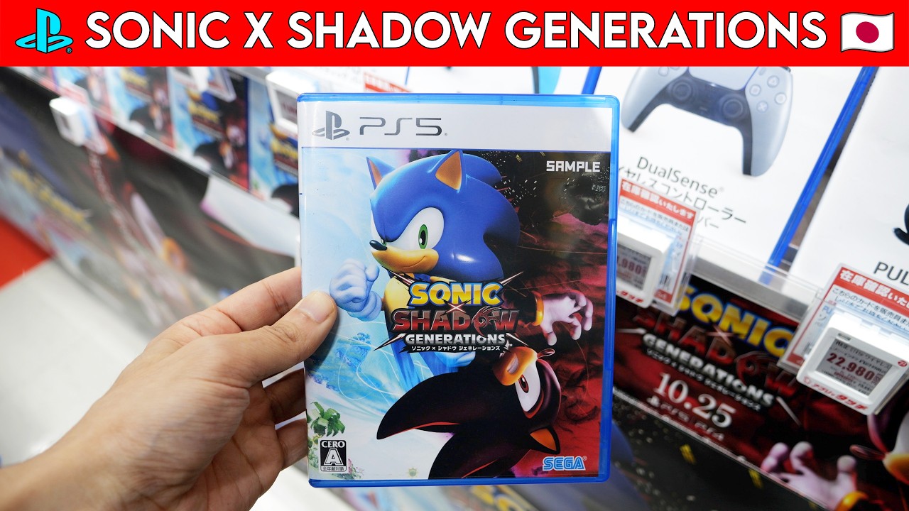 Sonic X Shadow Generations - Pre-Sale (Extended B-Roll Footage Archive)