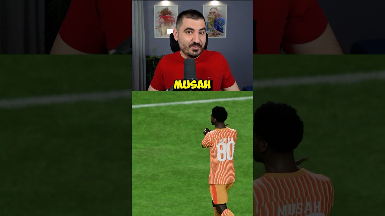Yunus Musah Is Very Good Wonderkid on FC25 Career Mode! 🔥
