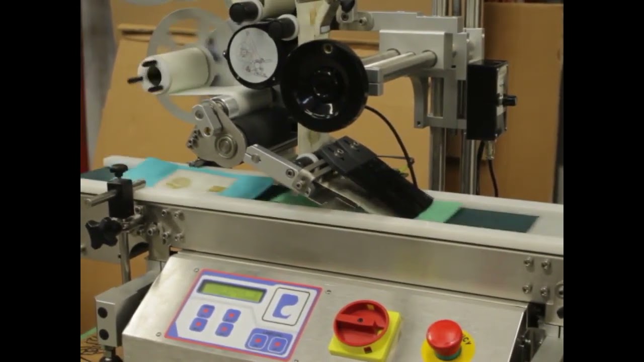ELf 20 Pouch Labelling Video - Label Repeatability Accuracy