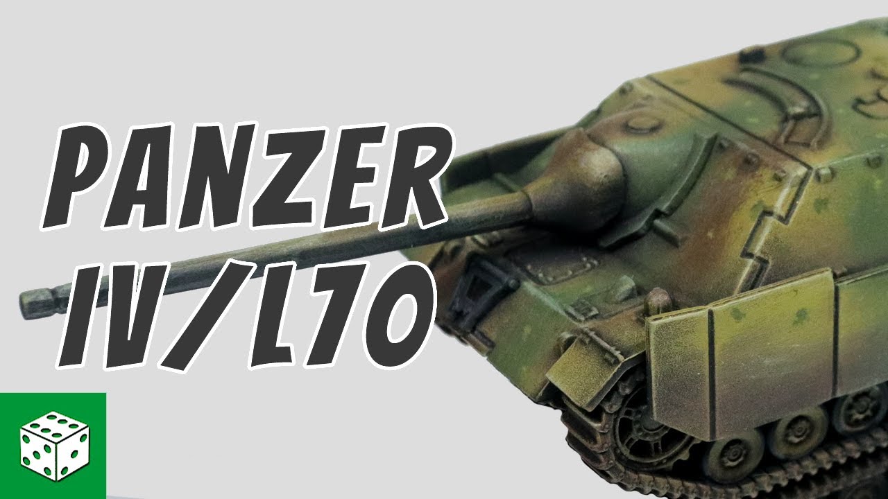How To Paint A Panzer IV/L70: Flames of War Painting Tutorial