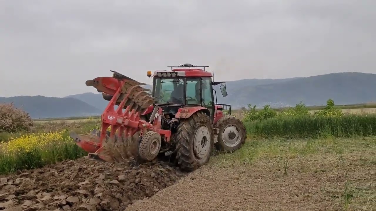 Hattat 398 5li 14lü dönerli pulluk | sert toprakta 398in pulluk performansı