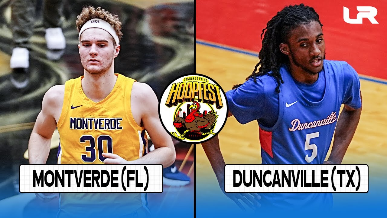 Montverde (FL) vs. Duncanville (TX) - 2023 Thanksgiving Hoopfest