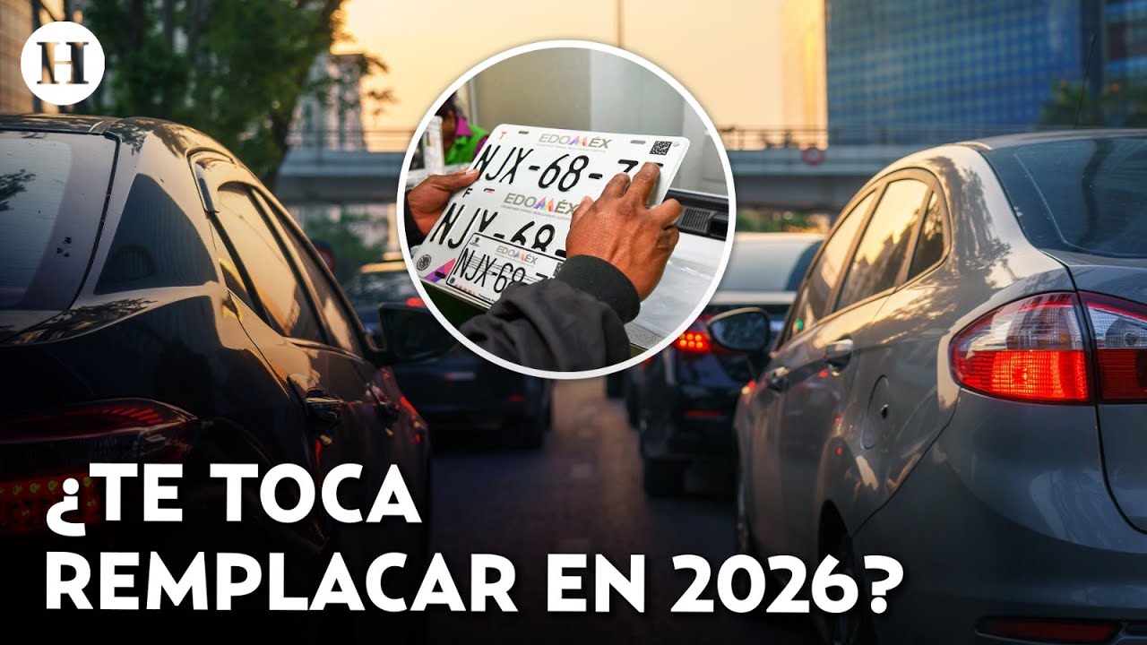 Remplacamiento 2026:  Este es el calendario oficial para renovar tus placas en el Edomex