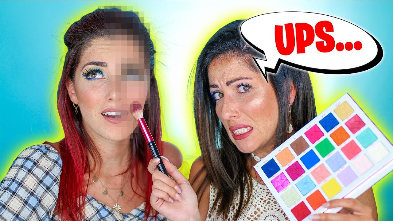 Make up Anfänger beendet mein Makeup Look auf der anderen Seite...OHA