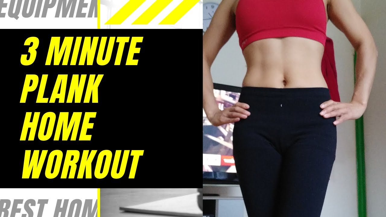 3 Minute Plank at Home Workout (FLAT ABS) - Paano ako Nagka ABS