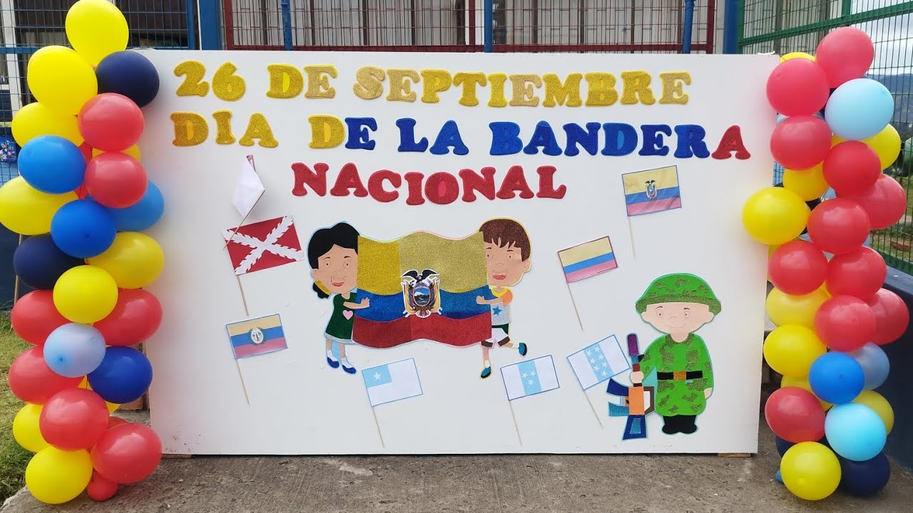 Día de la Bandera Tricolor Ecuatoriana/26 de Septiembre de 2025/ UE_PJBA.