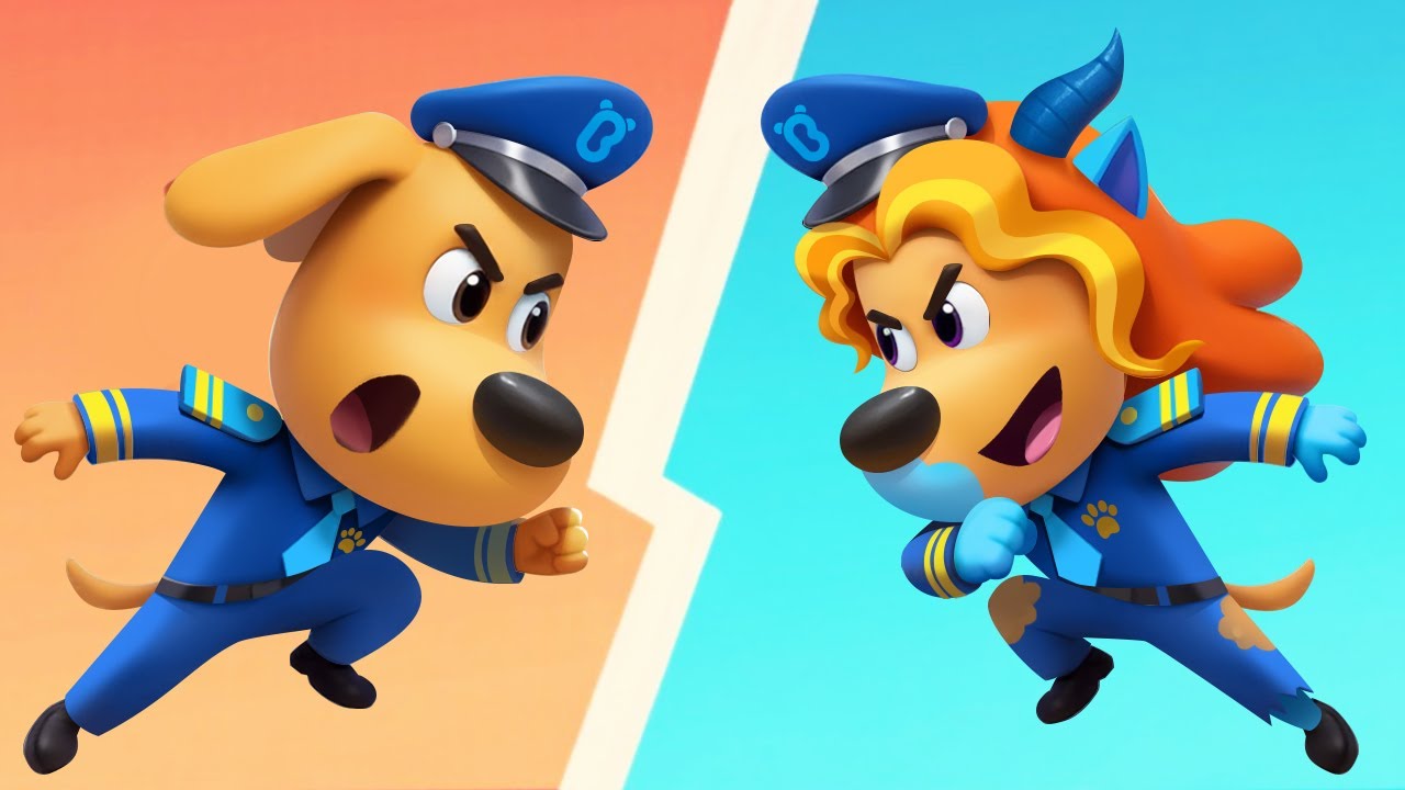 どっちが本物のラブールけいぶ | 新エピソード | ウォーターシティミステリー第23話 | アニメ | 動画 | Sheriff Labrador | ラブール警部