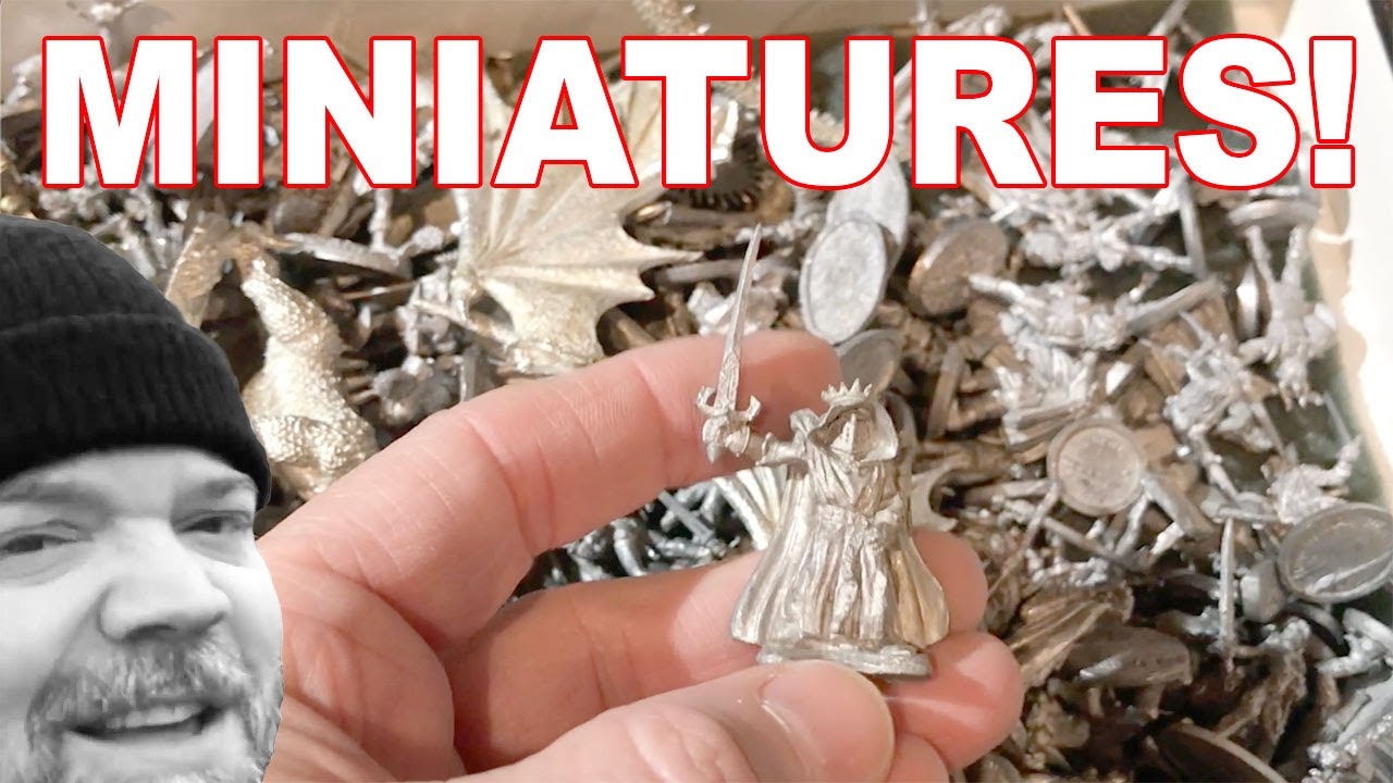 RPG & TABLETOP MINIATURES SCORE - Ral Partha, Games Workshop, AD&D, LOTR - MANY MINI BOLOS