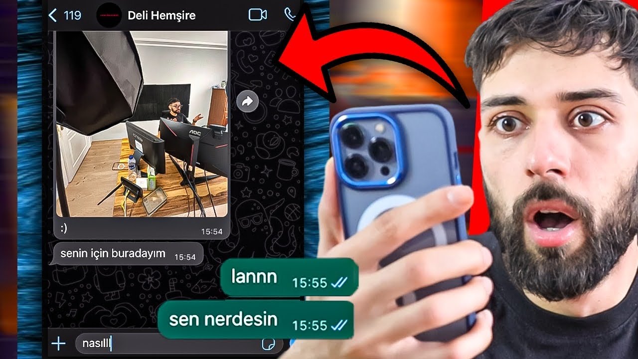 DELİ HEMŞİRE VİDEO &Ccedil;EKERKEN EVİME GELDİ ! (fotoğrafımı &ccedil;ekti)