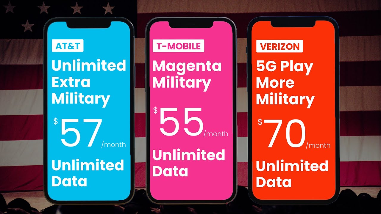 Best Cell Phone Plans for Military, Veterans, & First Responders