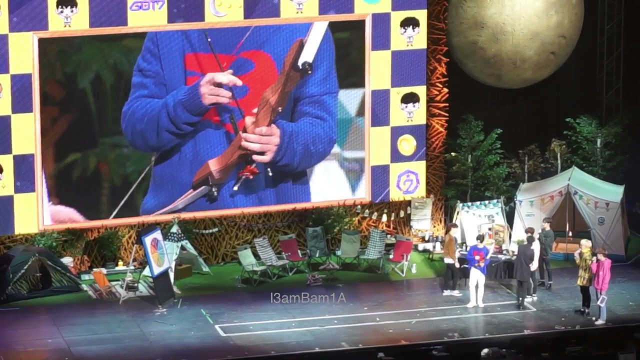 GOT7 battle Archery in GOT7 3rd Fan Meeting