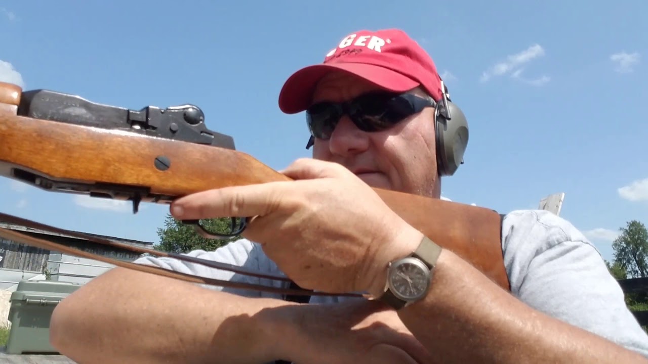 I got this old used gun. Old school ruger mini 14.