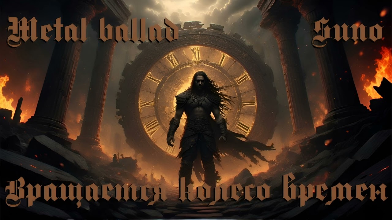Вращается колесо времен (Metal ballad, Suno AI)