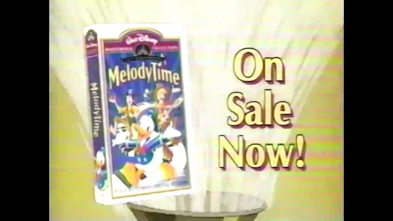 Disney's Melody Time VHS Release Ad (1998)