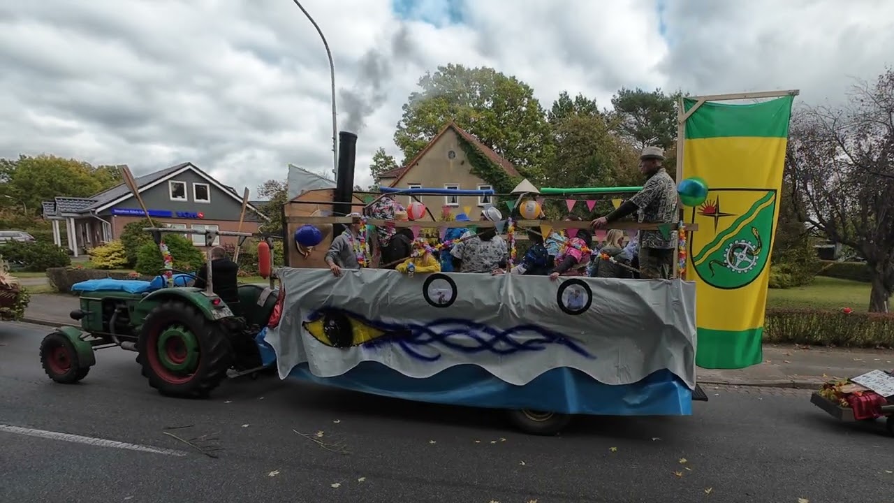 Erntefest Tarmstedt 2025 🌾🌽 Erntewagenumzug  mit Musik 🎺🥁 am 11.10.2025 (I)