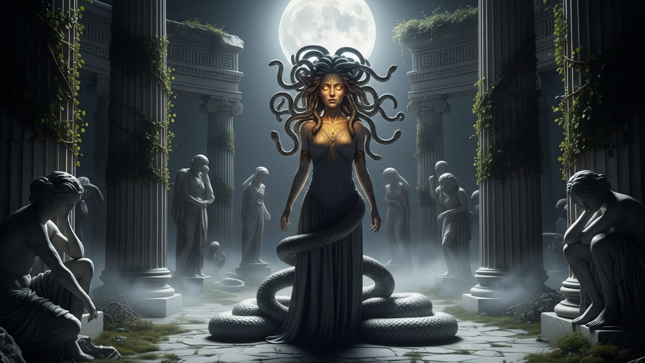 Medusa’s Paradise: The Garden of the Stone Souls | Greek Myth’s Most Haunting Afterlife