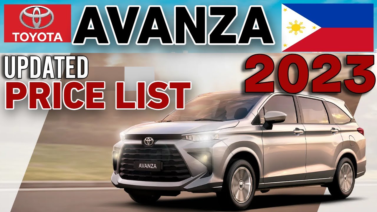 TOYOTA AVANZA 2023 ОБНОВЛЕННЫЙ ПРАЙС-ЛИСТ И ХАРАКТЕРИСТИКИ ФИЛИППИНЫ