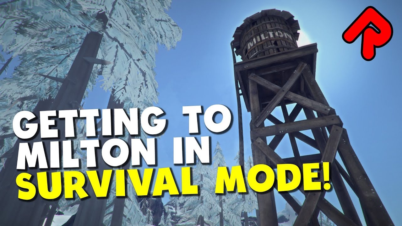 How to get to Milton/Mountain Town in The Long Dark Survival Mode from Mystery Lake/Forlorn Muskeg