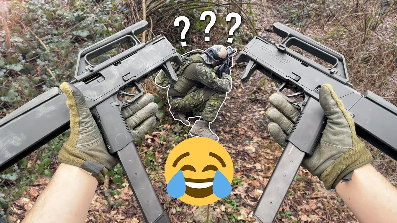 Нубов-страйкболистов УНИЧТОЖАЮТ АКИМБО FMG-9... (он ушел)