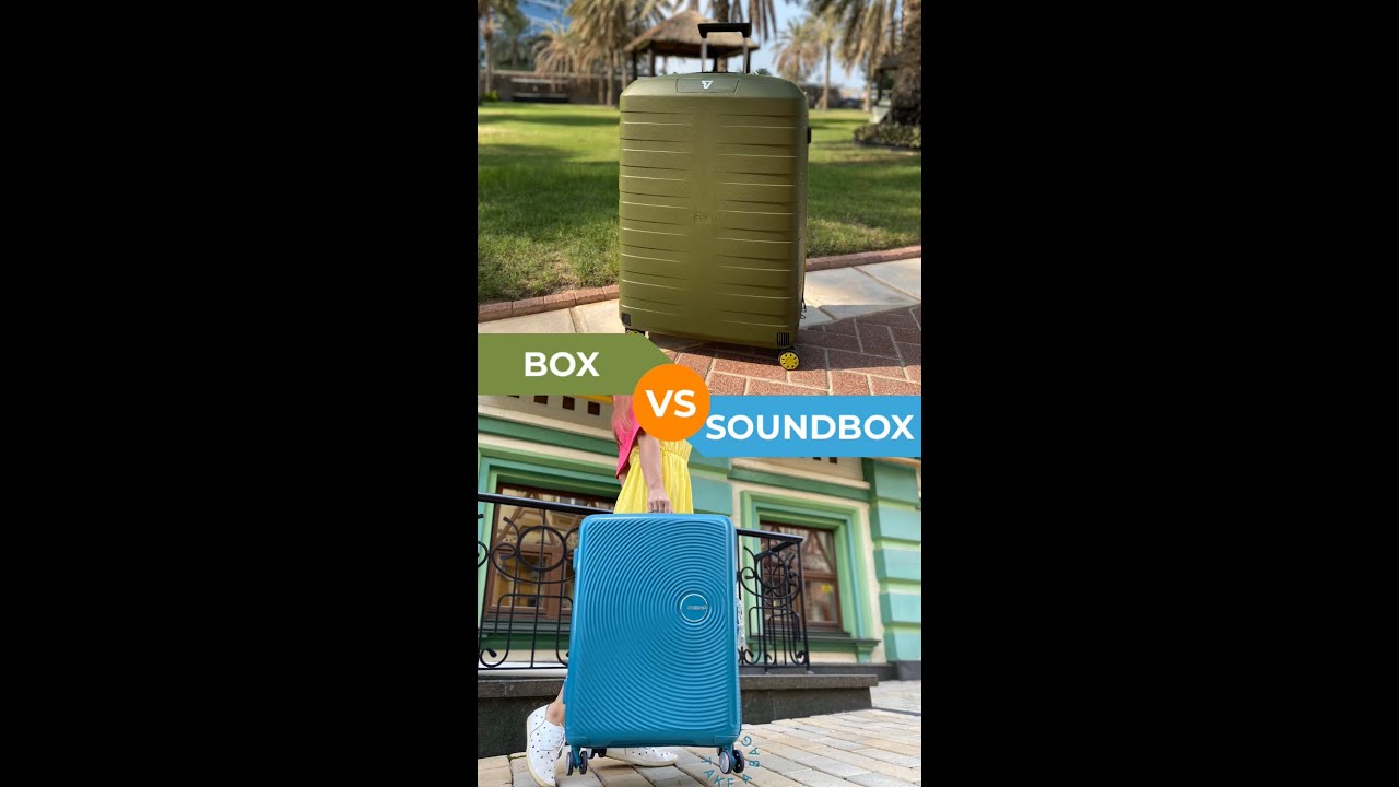American Tourister (SoundBox) сравнение с Roncato (Box). Что лучше?