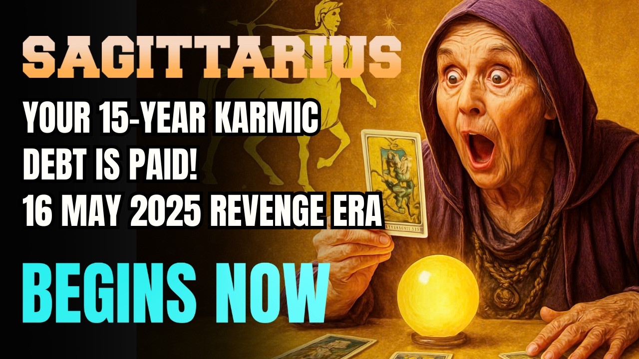 Стрелец 🔮 Ваш 15-летний кармический долг ВЫПЛАЧЕН! 16 мая 2025 г. Эра мести начинается СЕЙЧАС | М...