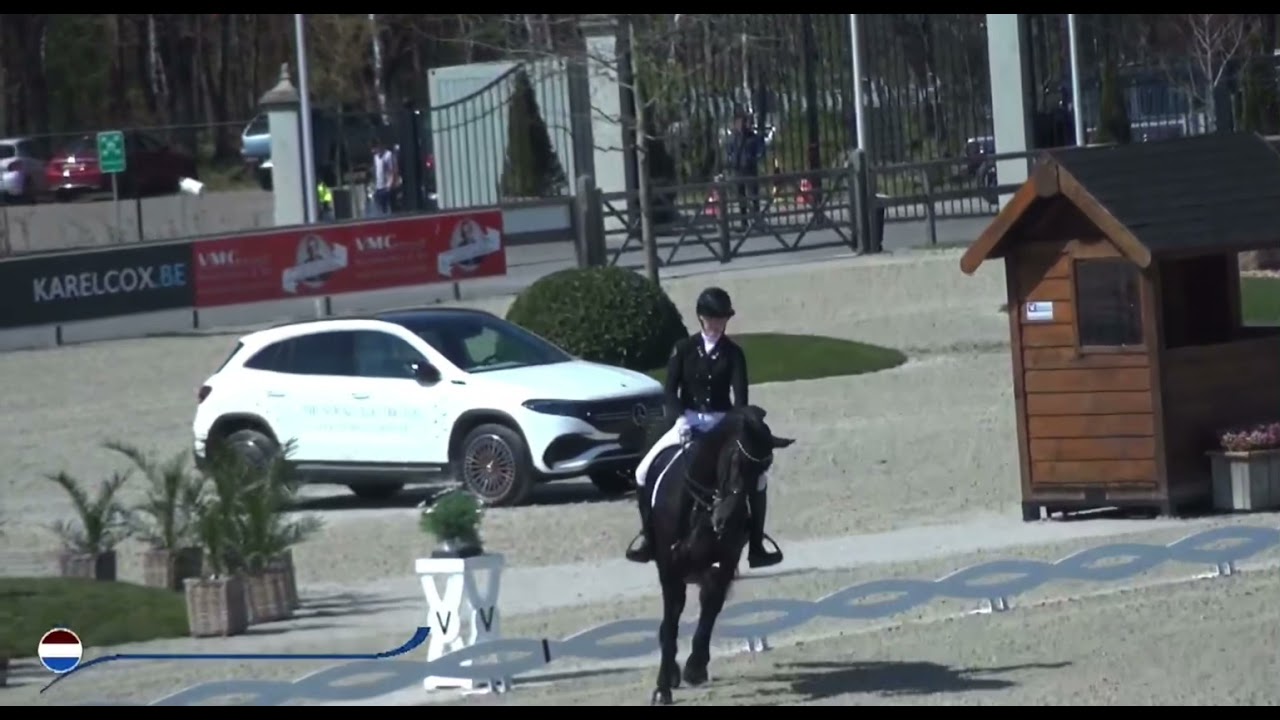 Sanne van der pols & Excellentie Winning Freestyle Juniors CDI Opglabbeek 2021