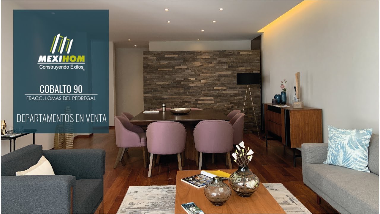 Cobalto 90 los más exclusivos departamentos en venta al sur de la CDMX en Fracc. Lomas del Pedregal