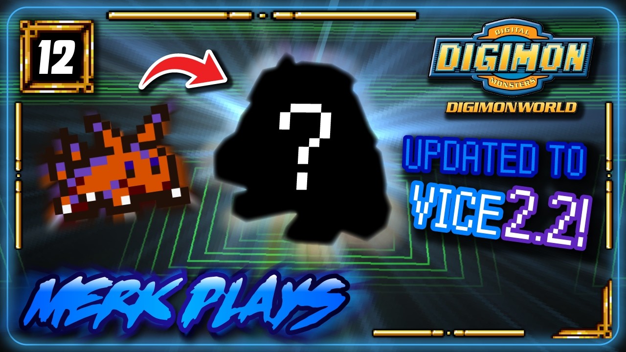 🎮Digimon World (Vice): I Updated the MOD to 2.2🔄! WHAT!? ELECMON DIGIVOLVES TO??🫥