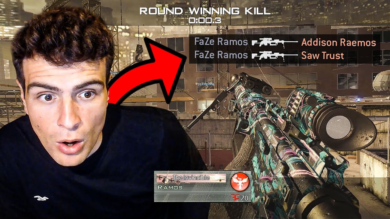 I HIT A COLLATERAL TRICKSHOT ON MW2... *AGAIN* | Road to FaZe Ramos 2.0