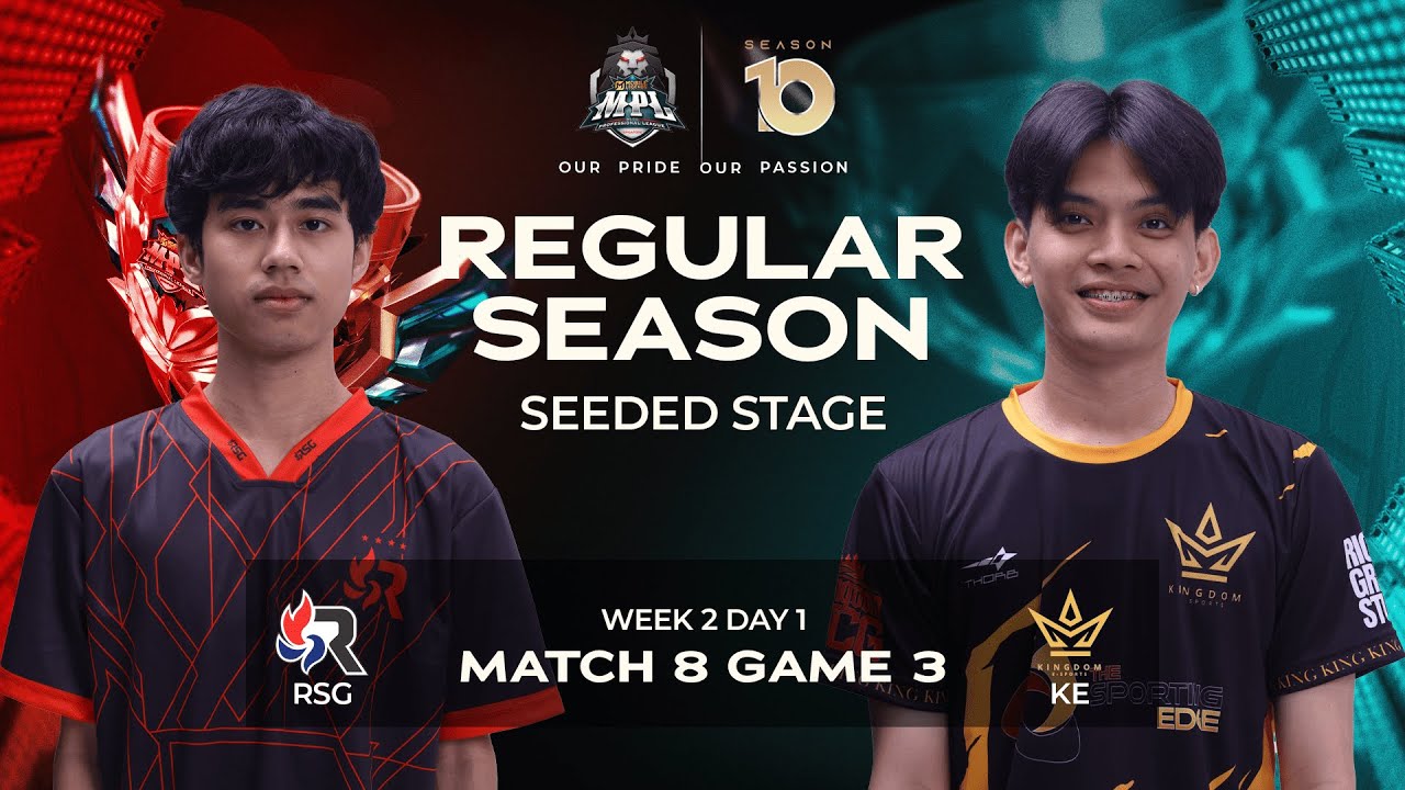 MPL SG S10 - RSG SINGAPORE VS KINGDOM ESPORTS - Match 8 Game 3