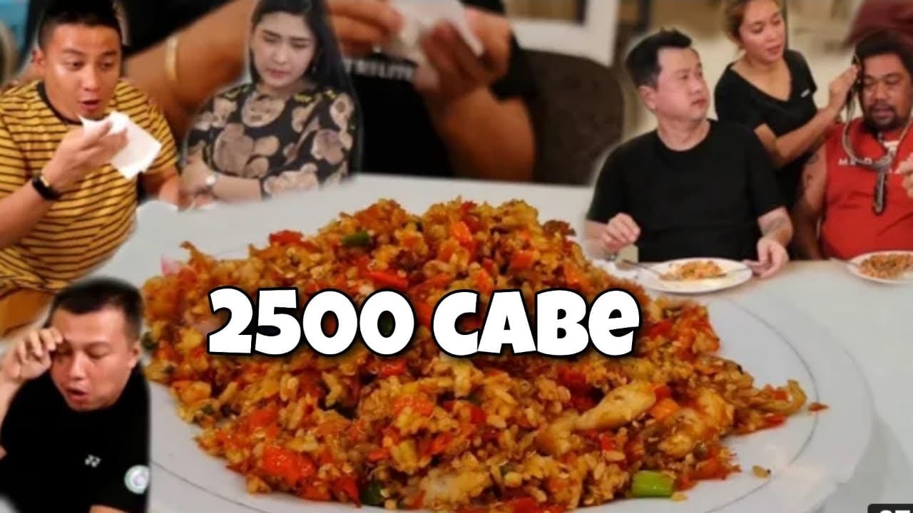 GILA !! NASI GORENG 2500 CABE,,CARI MAMPUS !!