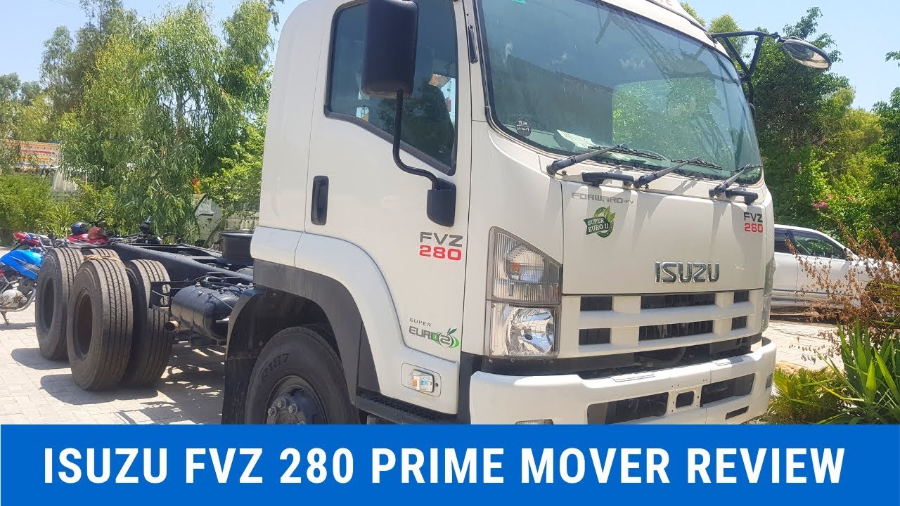 ISUZU FVZ 280 Prime Mover Detail Review by AutoWheels